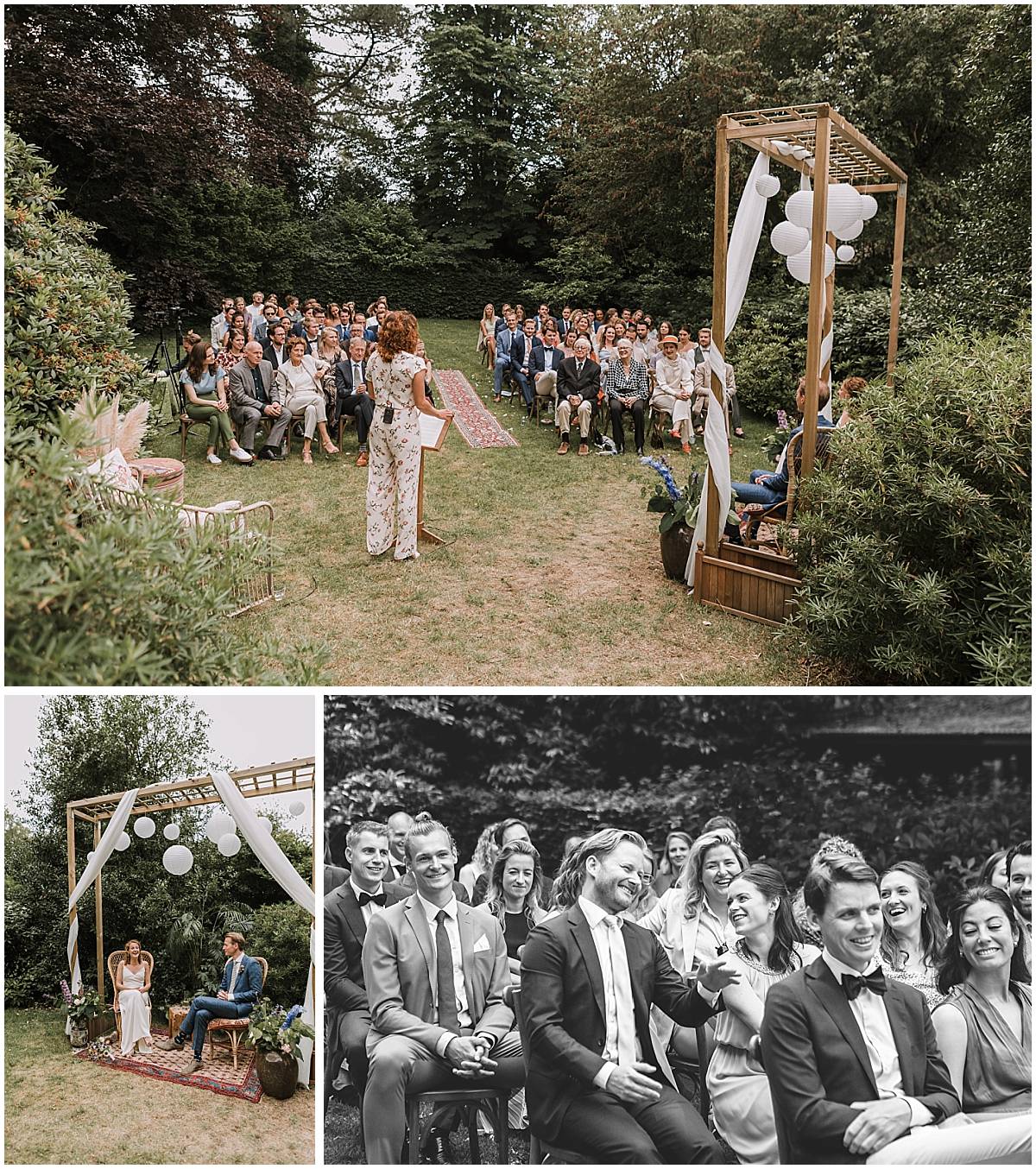 Festival bruiloft in Amersfoort